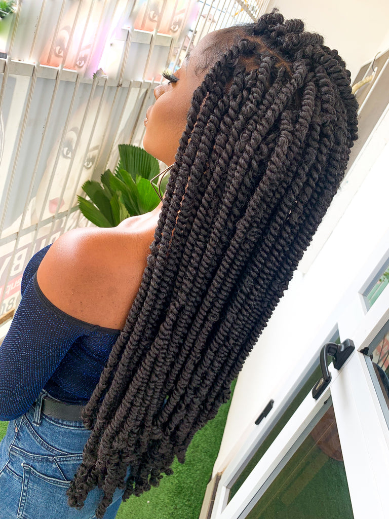 Chunky Passion Spring Twists - Crochet Braids