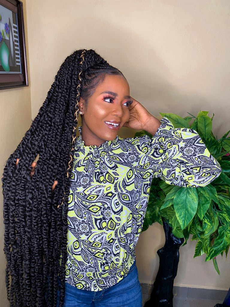 Passion Braids Ponytail Wig