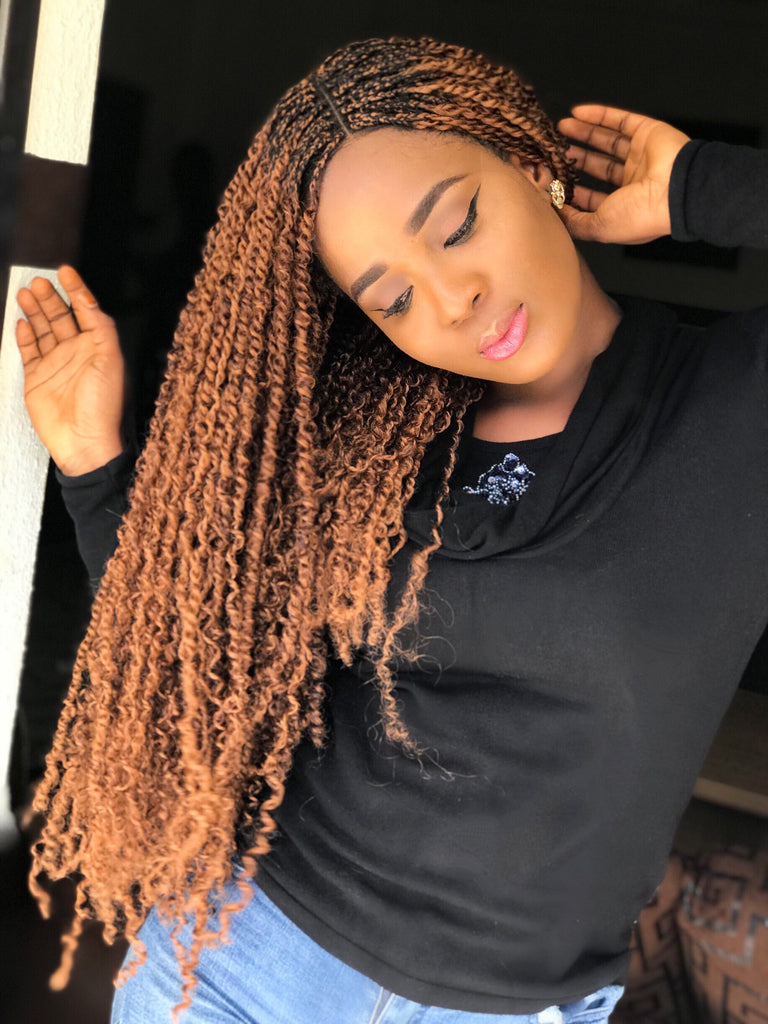 Micro Passion Twists Wig - Braid Wig