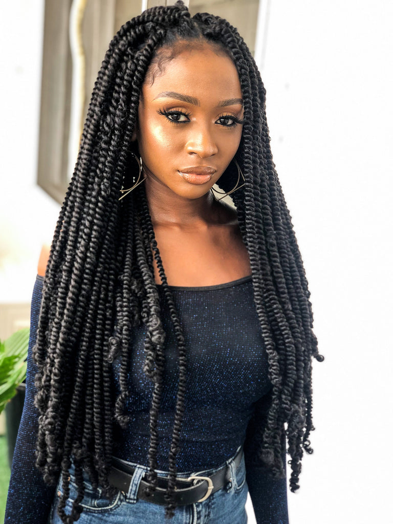 Chunky Passion Spring Twists - Crochet Braids